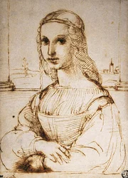 Portret van een jonge vrouw